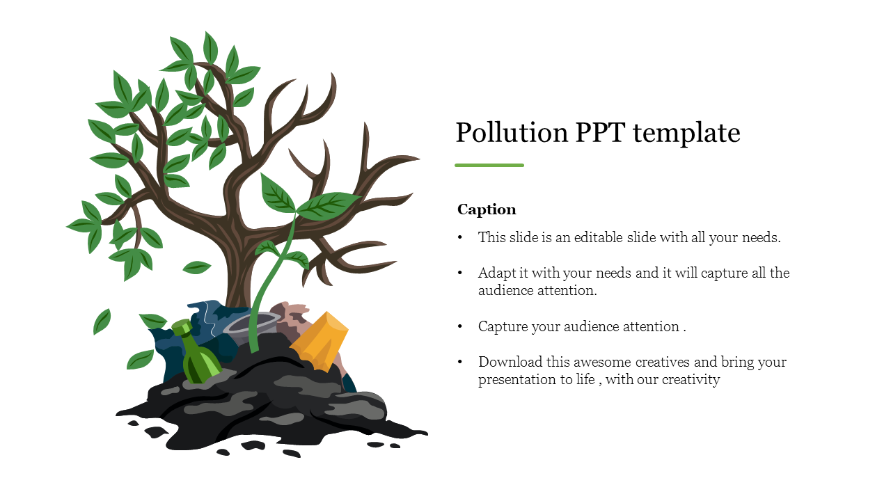 Pollution PPT template